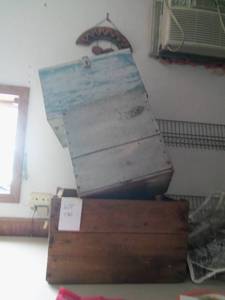 3 Wooden boxes (1 has latch)...