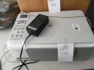 Hp Printer with 2 cords  WORKS...