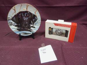 Dog picture plate Collectable with ...