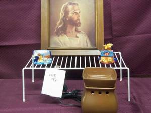 Jesus picture with wooden frame Da...