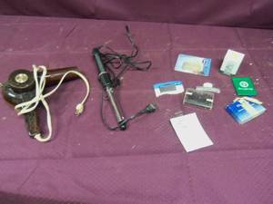 Box full of hair Styling Items...