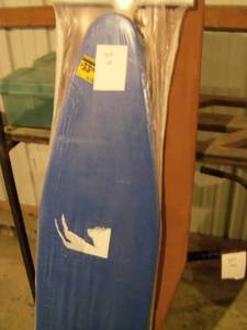 2 Collapseable Ironing boards (1 us...