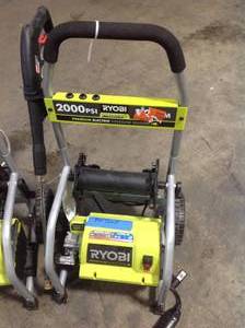 Lot of Ryobi Pressure Washers used customer returns see pictures