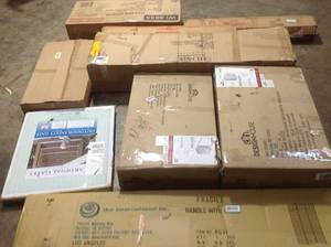 Pallet with assorted furniture see pictures