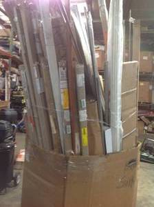 Gaylord full of assorted Moldings and more see pictures