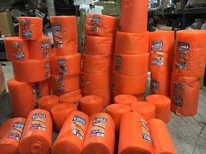 Pallet with new Bubble cushin rolls various sizes not used see pictures