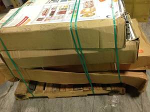 PALLET OF ASSORTED STORAGE SHELVING ORIGINAL CUSTOMER RETURNS SEE PICTURES