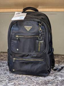 lot 51 image: New ELLEN TRACY NYLON ZIPPERED WORKBOOK BACKPACK