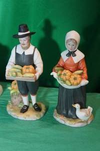 lot 131 image: Home Interiors Denim Days Figurines