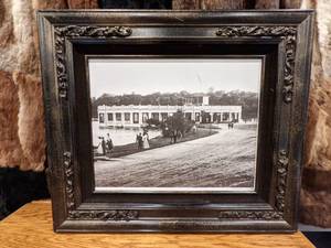 lot 6 image: 1915 Framed Photograph of Lake Harriet in Minneapolis