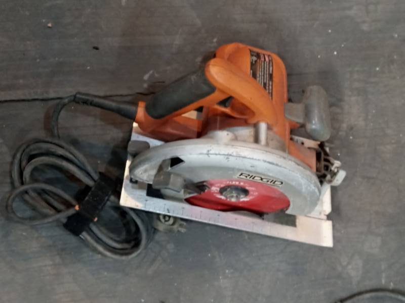 Ridgid r3200 circular discount saw