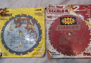 lot 48 image: 7 14 circular saw blade unopened Dewalt Diablo