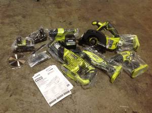 Ryobi 6  Power Tool Combo 18V see pictures