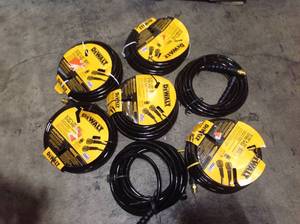 Lot of Dewalt Genuine Replacement High Pressure Hose see pictures