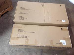 Blackwalnut two tone File  bookcase see pictures