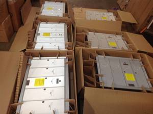 Pallet with 6 not used Auth Florence Recessed Vertical Mailbox 4 compartments see pictures