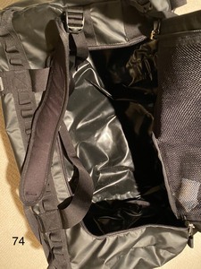 lot 74 image: North Face DurableHeavy Duty DuffelBackpack 