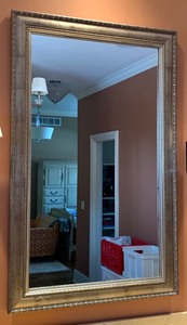 lot 80 image: Large Decorative Wall Mirror