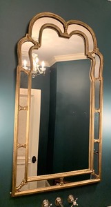 lot 83 image: Elegant Wall Mirror- Charlotte Mirror