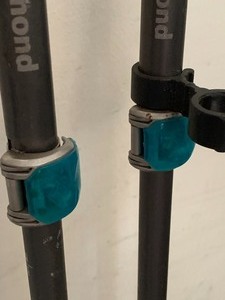 lot 87 image: Black Diamond Trail Shock Pro Flick Lock Trekking Poles
