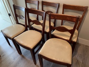 lot 102 image: Set of Six Antique Chairs