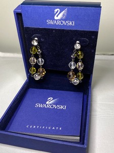 lot 105 image: Two Pairs of Swarovski Earrings