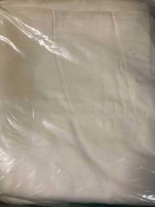 Classic Solid Ivory Sateen Queen Duvet Cover