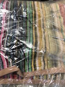 Rhythm Multicolored Striped Cotton Bath Towel (1), VK17-BATH-MULTI, NEW