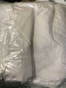 Cotton Ivory Solid Percale Full Duvet Cover, DS72-F-IVORY, NEW