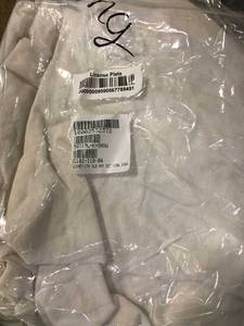 Linen Cotton Solid 4-Piece Sand King Sheet Set, 50319L-K-SAND, NEW