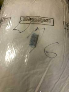 Firm Down Queen Pillow (1), PP35-Q-WHITE, NEW