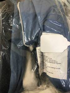 Down Slippers Smoke Blue,69008-L-SMK-BLUE, NEW