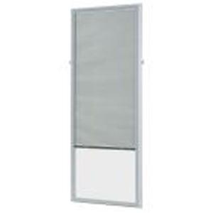 lot 25 image: ODL 22 in. w x 64 in. h Add-On Enclosed Aluminum Blinds White Steel & Fiberglass Doors with Raised Frame Around Glass
