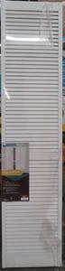 lot 39 image: Veranda 36 in. x 80 in. Louver Pine White Interior Closet Bi-fold Door