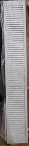 lot 40 image: Veranda 24 in. x 80 in. Louver Pine White Interior Closet Bi-fold Door