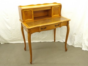 lot 10 image: Vintage Barton Tables Solid Wood Work Desk