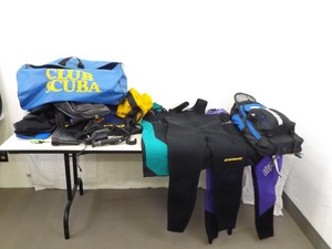 lot 38 image: Large Lot of Misc. Scuba Diving Equipment, Accessories, etc.