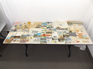 lot 39 image: Lot of Misc Antique and Vintage Postcards Ephemera, Certificates, etc.