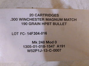 .300 Winchester Magnum Cartridges