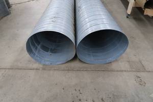 lot 2 image: 20 SPIRAL ROUND DUCT