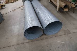 lot 4 image: 20 SPIRAL ROUND DUCT