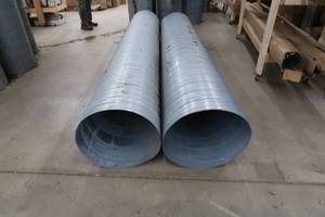 lot 5 image: 20 SPIRAL ROUND DUCT