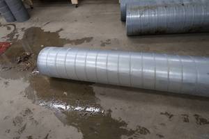 lot 11 image: STEEL SPIRAL  DUCT PIPE