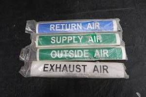 lot 89 image: H-VAC STICKERS