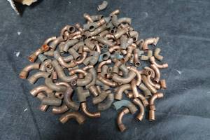 lot 96 image: COPPER FITTINGS