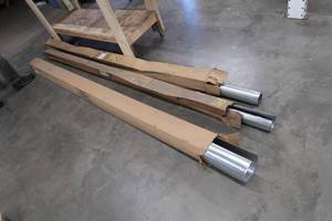 lot 148 image: STEEL DUCT WORK PIPING
