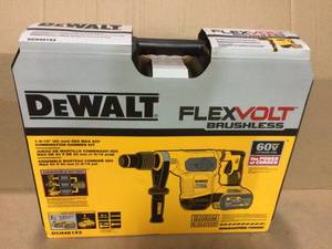 Dewalt FLEXVOLT 60-Volt MAX Cordless Brushless 1-916 in. SDS MAX Combination Rotary Hammer in  like new condition see pictures