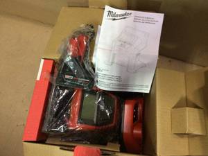 Milwaukee M12 Compact Air Inflator kit- battery and charger inclided open box see pictures