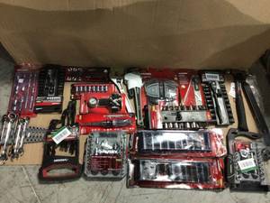 Lot of assorted Husky tools various kinds and conditions see pictures