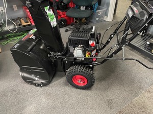 Legend Force 24 in. Two-Stage Gas Snow Blower with Electric Start in good condition see pictures